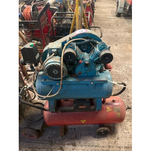 91 - AIR COMPRESSOR WITH EXTRA TANK