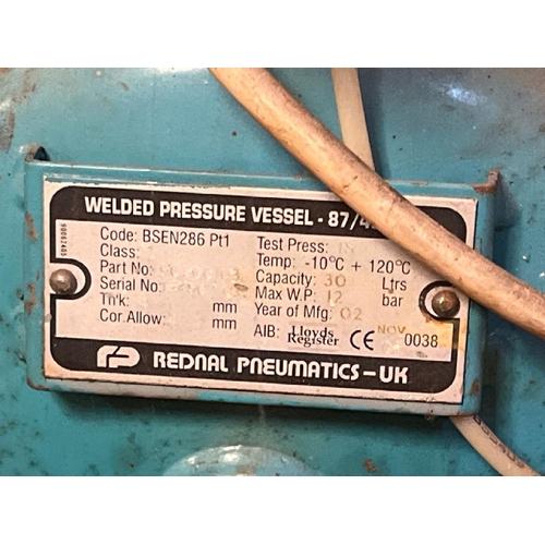 91 - AIR COMPRESSOR WITH EXTRA TANK