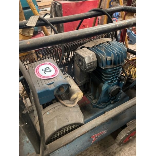 92 - CLARKE AIR COMPRESSOR