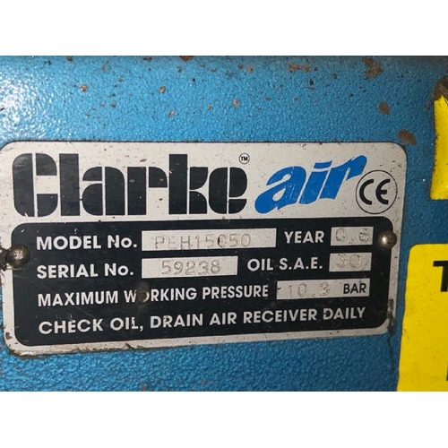 92 - CLARKE AIR COMPRESSOR