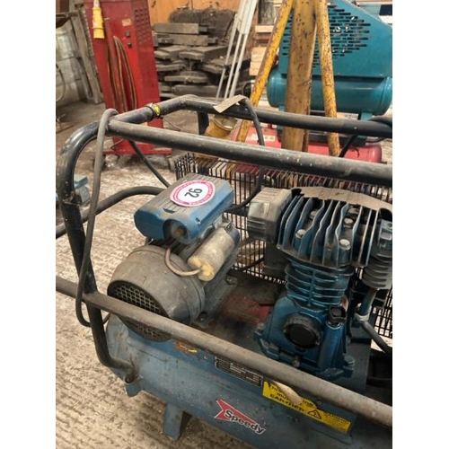 92 - CLARKE AIR COMPRESSOR