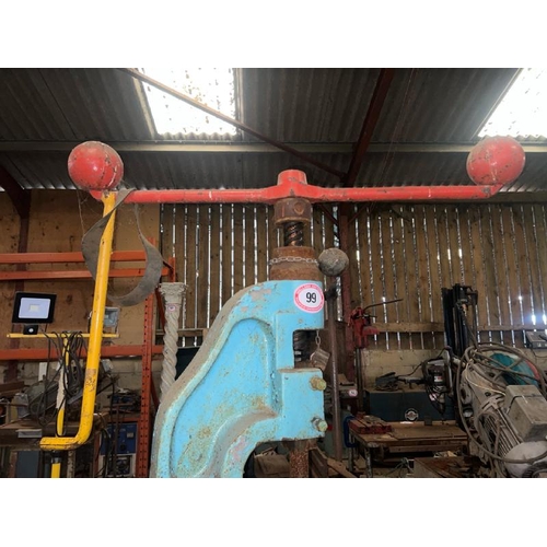 99 - NORTON 7 TALL FLY PRESS ON TRIPOD STAND