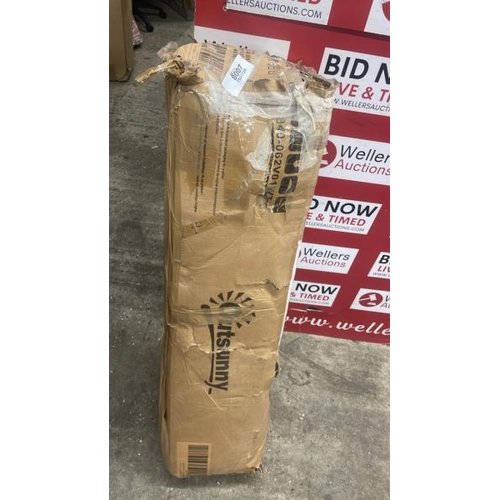 8007 - RRP: 109.99 - OUTSUNNY 6 X 3 M PARTY TENT GAZEBO MARQUEE OUTDOOR PATIO CANOPY SHELTER WITH WINDOWS A... 