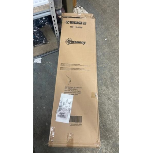 8010 - RRP: 229.99 - OUTSUNNY 3 X 6 M GARDEN POP UP GAZEBO, WEDDING PARTY TENT MARQUEE, WATER RESISTANT AWN... 