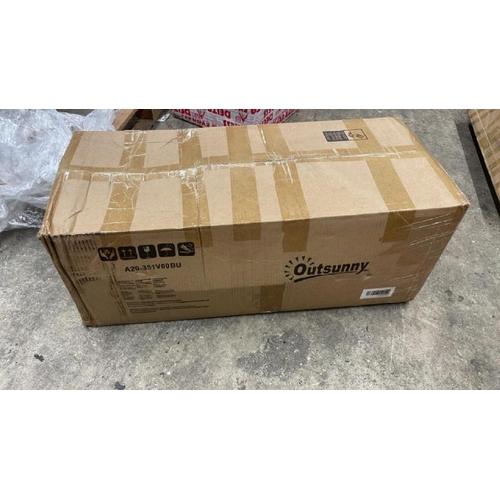 8040 - RRP: 279.99 - OUTSUNNY 6-9 MAN TENT WITH BEDROOMS AND LIVING ROOM / PLEASE NOTE: ANY PURCHASES LEFT ... 