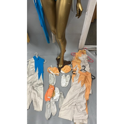 66 - Selection of stage worn 