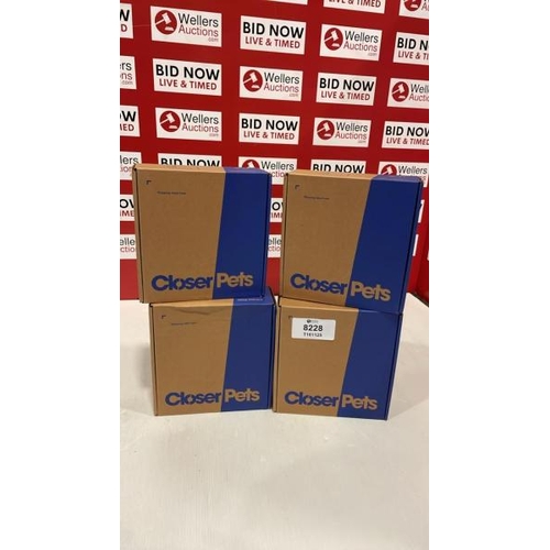 8228 - X4 NEW CLOSER PETS CAT MATE TUNNEL EXTENSION FOR 234/235 WHITE / PLEASE NOTE: ANY PURCHASES LEFT AFT... 