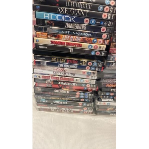 8272 - APPROX 50 MIXED DVD'S / PLEASE NOTE: ANY PURCHASES LEFT AFTER 5 WORKING DAYS MAY BE RE-SOLD TO COVER... 