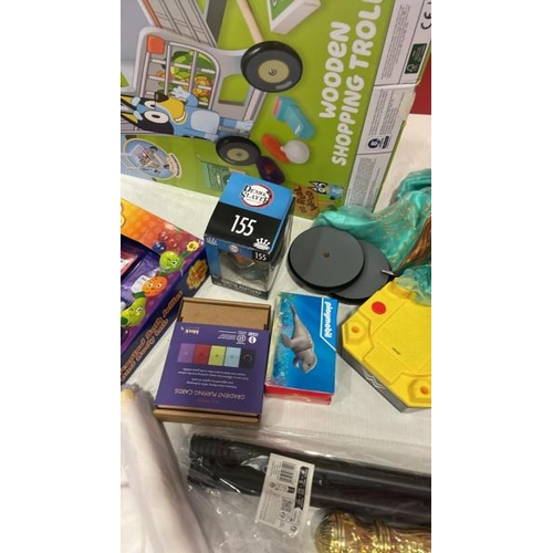 8277 - BAG OF X8 ASSORTED TOYS INC. NEW BLUEY SHOPPING TROLLEY  / VIEW, BID AND BUY IN THE ROOM, THEN TAKE ... 