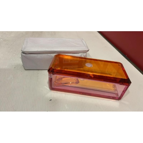 8292 - X2 OLIVER BONUS CRYSTAL OBLONG POTS / PLEASE NOTE: ANY PURCHASES LEFT AFTER 5 WORKING DAYS MAY BE RE... 