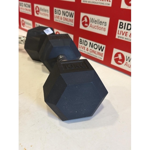 7060 - PAIR 10KG WEIGHTS, NEW