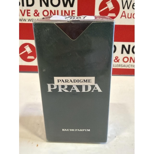 7067 - PRADA PARADIGME 100ML EDP, NEW AND SEALED