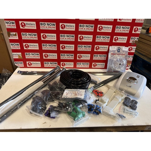 7100 - BAG OF HARDWARE INC. TRITON SHOWER UNIT