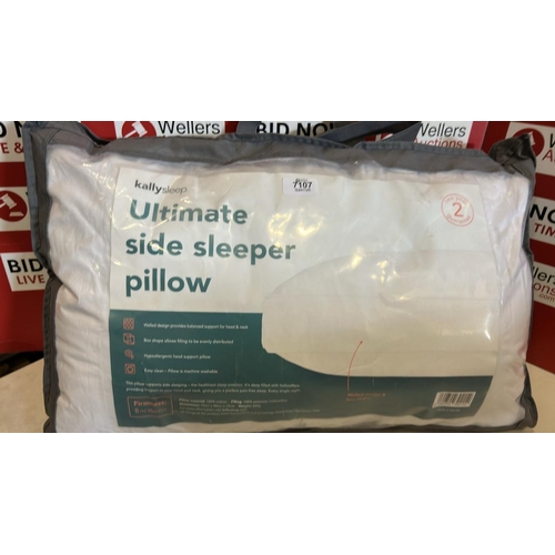 7107 - KALLYSLEEP ULTIMATE SIDE SLEEPER PILLOW, NEW
