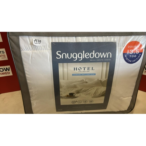 7110 - SNUGGLEDOWN HOTEL COLLECTION 13.5 TOG WINTER EDITION DUVET, DOUBLE, NEW