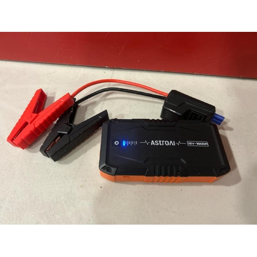 8069 - ASTROAI S8 CAR BATTERY BOOSTER JUMP STARTER POWER PACK (UP TO 6.0L PETROL & 3.0L DIESEL ENGINES), PO... 