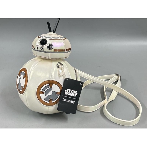 8061 - LOUNGEFLY STAR WARS BB-8 BAG / AS FOUND / RRP: 75