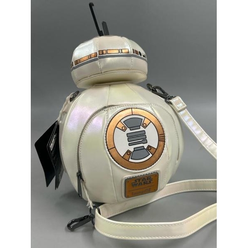 8061 - LOUNGEFLY STAR WARS BB-8 BAG / AS FOUND / RRP: 75