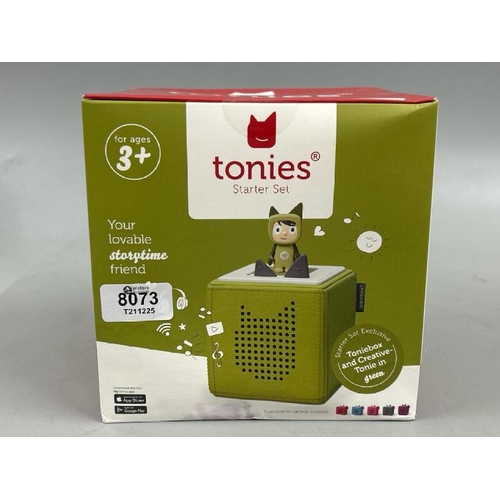 8073 - TONIES STARTER SET / GREEN / RRP: 79.95 / SEALED