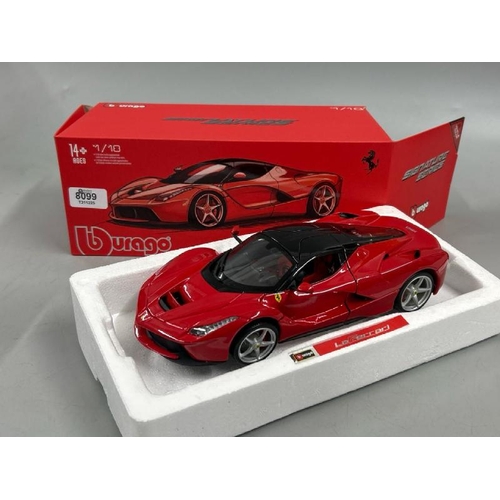 8099 - BBURAGO 1/18 FERRARI SIGN LAFERRARI / RRP: 81.95
