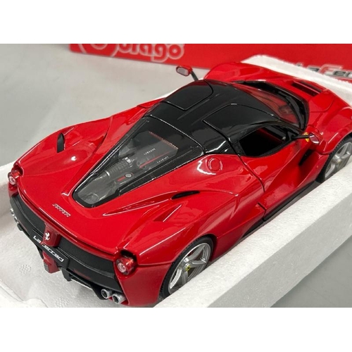 8099 - BBURAGO 1/18 FERRARI SIGN LAFERRARI / RRP: 81.95