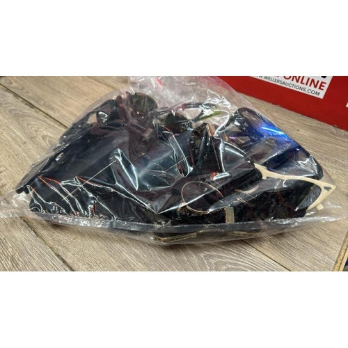 127 - BAG OF SUNGLASSES AND CASES