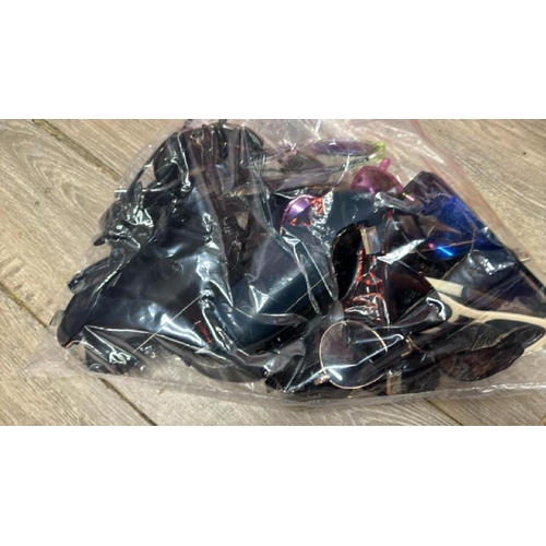 127 - BAG OF SUNGLASSES AND CASES