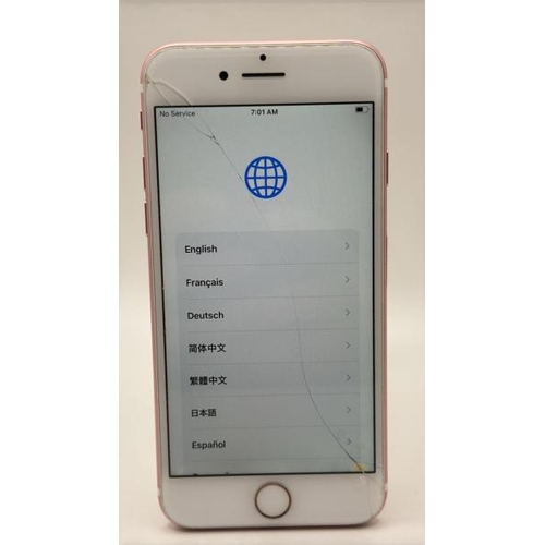 9059 - APPLE IPHONE 7 / A1778 / 128GB / IMEI: 353804081477125 / I-CLOUD UNLOCKED