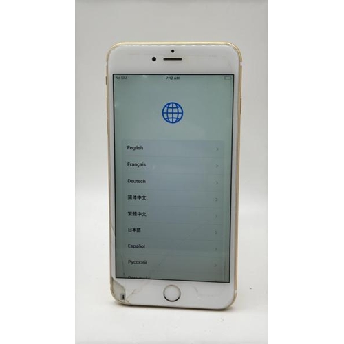9069 - APPLE IPHONE 6S PLUS / A1687 / 32GB / IMEI: 355730076559338 / I-CLOUD UNLOCKED