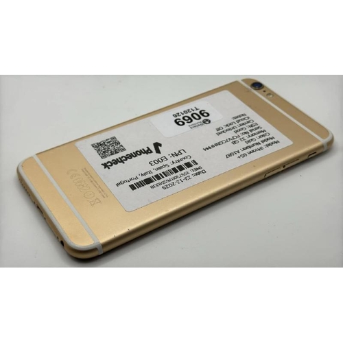 9069 - APPLE IPHONE 6S PLUS / A1687 / 32GB / IMEI: 355730076559338 / I-CLOUD UNLOCKED