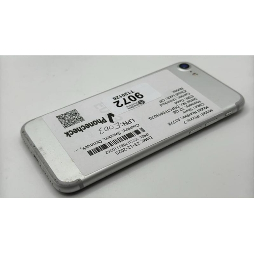 9072 - APPLE IPHONE 7 / A1778 / 32GB / IMEI: 355317081110362 / I-CLOUD UNLOCKED