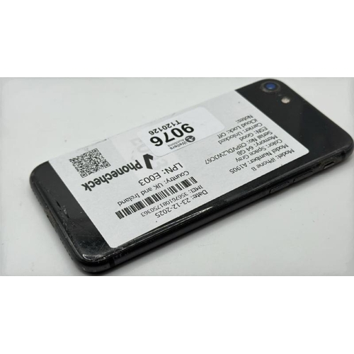 9076 - APPLE IPHONE 8 / A1905 / 64GB / IMEI: 356761081750363 / I-CLOUD UNLOCKED