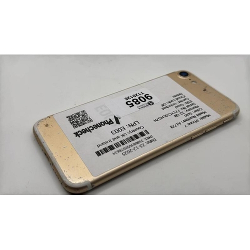 9085 - APPLE IPHONE 7 / A1778 / 32GB / IMEI: 358683092078634 / I-CLOUD UNLOCKED