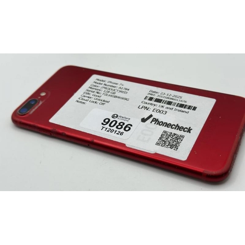 9086 - APPLE IPHONE 7 PLUS / A1784 / 128GB / IMEI: 355358086011676 / I-CLOUD UNLOCKED