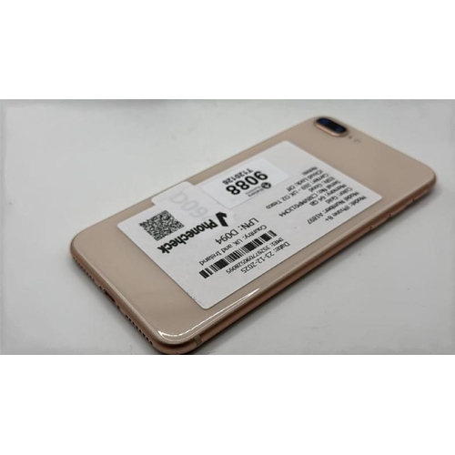 9088 - APPLE IPHONE 8 PLUS / A1897 / 64GB / IMEI: 352977090528095 / I-CLOUD UNLOCKED