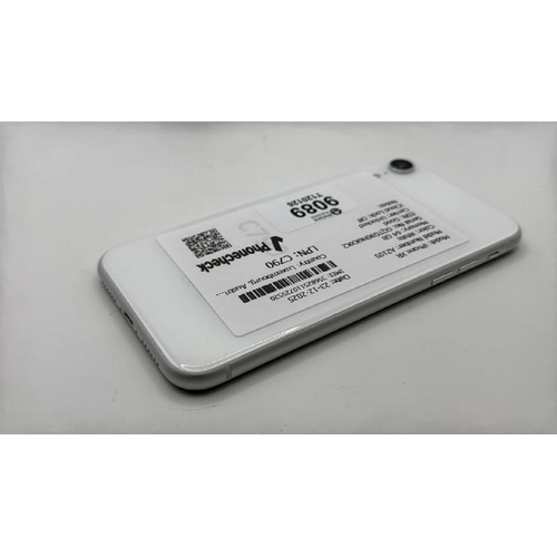9089 - APPLE IPHONE XR / A2105 / 64GB / IMEI: 356825110725520 / I-CLOUD UNLOCKED
