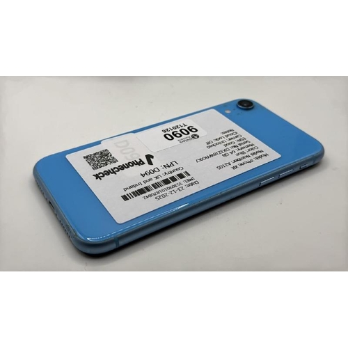 9090 - APPLE IPHONE XR / A2105 / 64GB / IMEI: 353090101870842 / I-CLOUD UNLOCKED