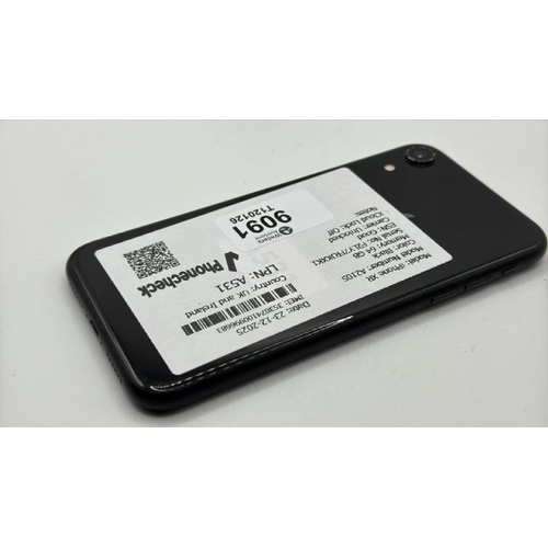 9091 - APPLE IPHONE XR / A2105 / 64GB / IMEI: 353074100996683 / I-CLOUD UNLOCKED