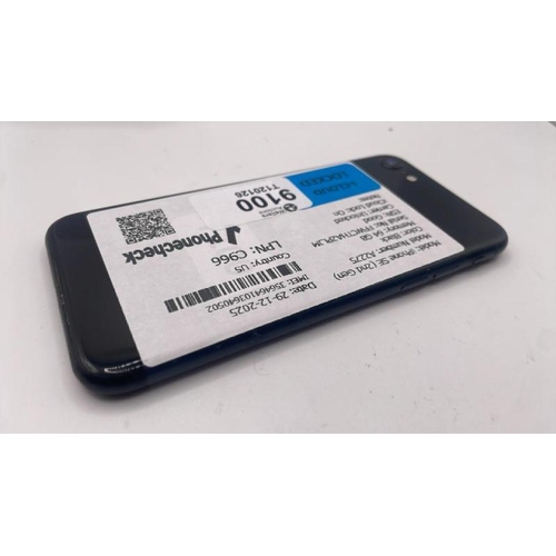 9100 - APPLE IPHONE SE (2ND GEN) / A2275 / 64GB / IMEI: 356464103640502 / I-CLOUD LOCKED