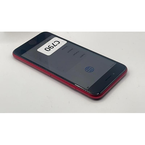 9105 - APPLE IPHONE SE (2ND GEN) / A2296 / 64GB / IMEI: 355555757001759 / I-CLOUD LOCKED