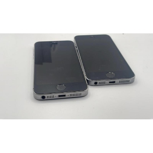 9111 - X2 APPLE IPHONES: IPHONE 5S / A1457 / 16GB / IMEI: 359138074633590 & IPHONE SE / A1723 / 32GB / IMEI... 