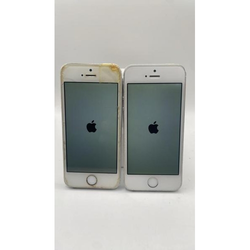 9113 - X2 APPLE IPHONES: IPHONE 5S / A1457 / 16GB / IMEI: 352019063368710 & IPHONE 5S / A1457 / 32GB / IMEI... 