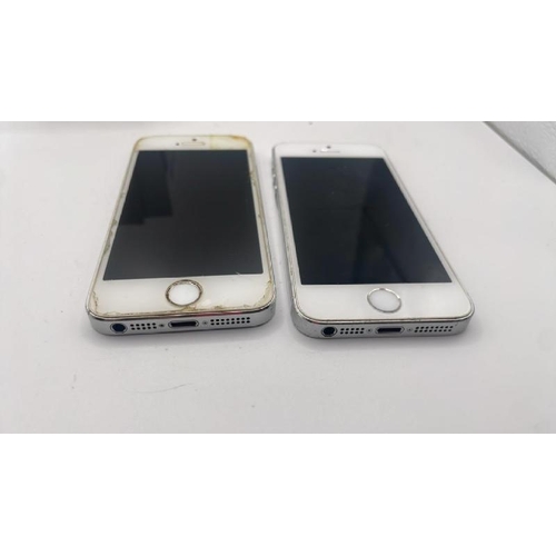9113 - X2 APPLE IPHONES: IPHONE 5S / A1457 / 16GB / IMEI: 352019063368710 & IPHONE 5S / A1457 / 32GB / IMEI... 