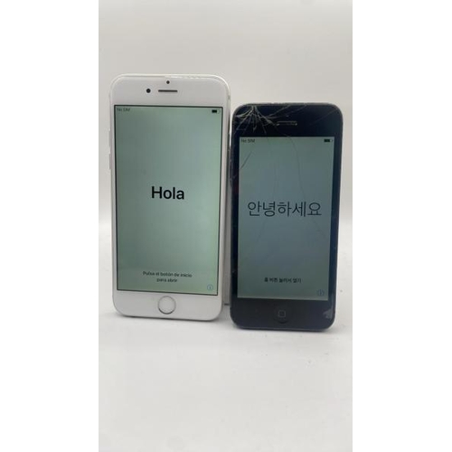 9114 - X2 APPLE IPHONES: IPHONE 5 / A1429 / 16GB / IMEI: 013633006294253 & IPHONE 6 / A1586 / 16GB / IMEI: ... 