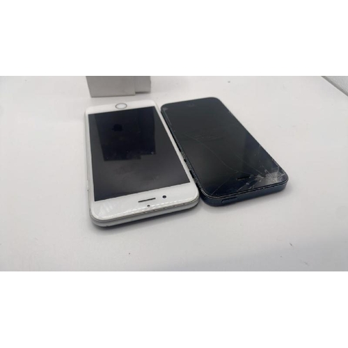 9114 - X2 APPLE IPHONES: IPHONE 5 / A1429 / 16GB / IMEI: 013633006294253 & IPHONE 6 / A1586 / 16GB / IMEI: ... 