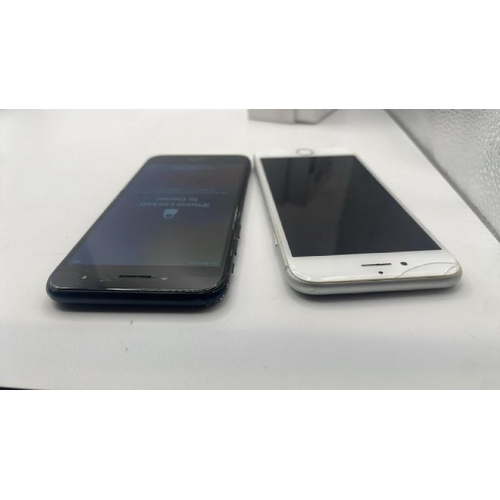 9118 - X2 APPLE IPHONES: IPHONE 7 / A1778 / 32GB / IMEI: 355323089651787 & IMEI: 358687093298075 / I-CLOUD ... 