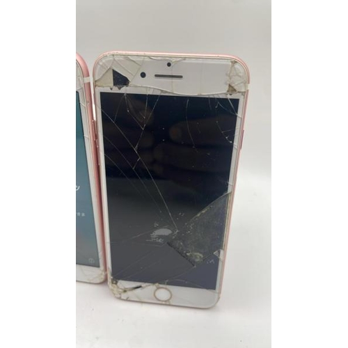 9119 - X2 APPLE IPHONES: IPHONE 7 / A1778 / 32GB / IMEI: 359168077175646 & IMEI: 356390100738645 / I-CLOUD ... 