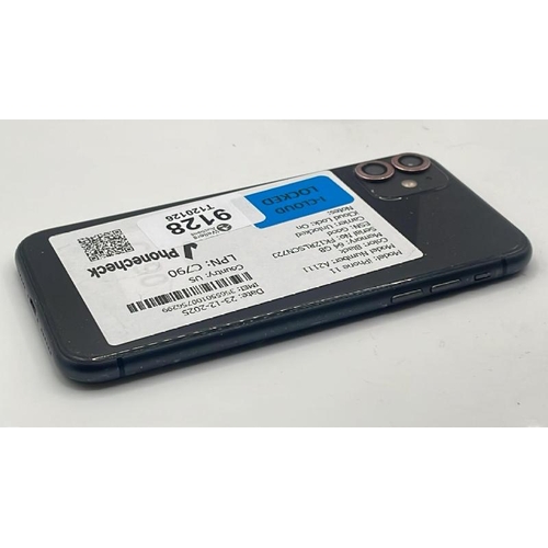 9128 - APPLE IPHONE 11 / A2111 / 64GB / IMEI: 356550100756299 / I-CLOUD LOCKED