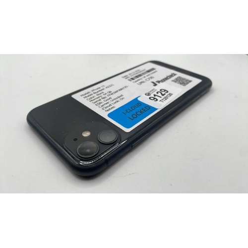 9129 - APPLE IPHONE 11 / A2211 / 64GB / IMEI: 357959803865654 / I-CLOUD LOCKED