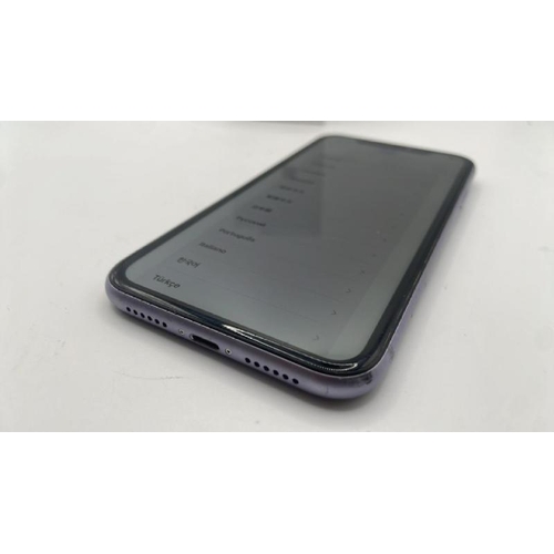 9133 - APPLE IPHONE 11 / A2221 / 64GB / IMEI: 352929112603448 / I-CLOUD LOCKED